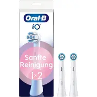 Oral-B iO Gentle Cleaning electric toothbrush heads, 2 pieces, white (8700216373593)