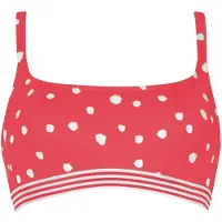 Vivid Bikinitoppi punainen / offwhite