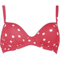 Vivid Bikinitoppi punainen / offwhite