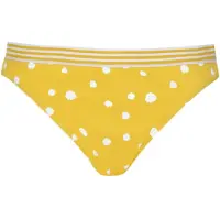 Vivid Bikinihousut keltainen / luonnonvalkoinen