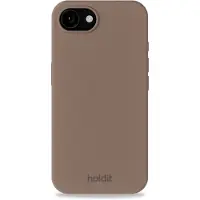 Holdit iPhone 16E/17E Silicone suojakuori (mokkaruskea)