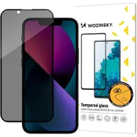 Wozinsky Privacy Glass karkaistu lasi iPhone 17e / 16e / 14 ym.