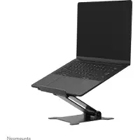 NeoMounts 11-15" Notebook Desk Stand, kannettavan tietokoneen korkeussäädettävä teline, musta