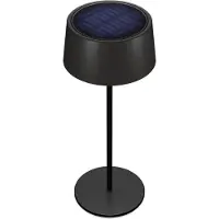 RealPower LED TableLight 300 Solar, Musta, Universaali, IP44, 4 W, LED, 3000 K (458433)