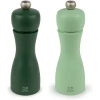 Peugeot Tahiti set Water suola- ja pippurimylly 15 cm Moss & mint