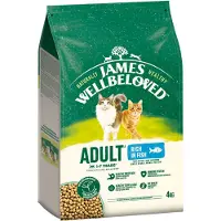 James Wellbeloved Adult Cat Hypoallergenic kala & riisi kissan kuivaruoka