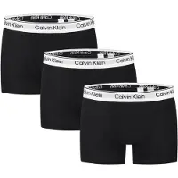 Calvin Klein 3Pk Trunk - Black - 152-164