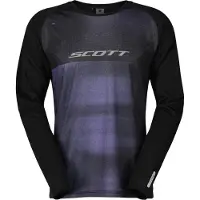 SCOTT Trail Tuned -pitkähihainen pyöräilypaita Swish Purple/Black miehet