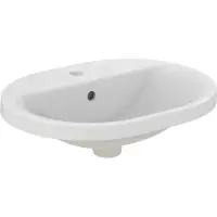 Ideal standard Upotettu pesuallas Connect Oval 55x43 cm, valkoinen. E503901