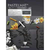 Clairefontaine Pastelmat Taiteilijalehtiö Anthracite 18x24 cm