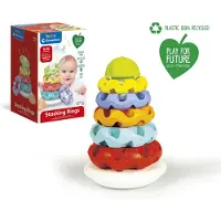 Clementoni Stacking Rings Monivärinen 6 Months-3 Years