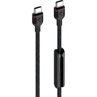 Unisynk USB-C -kaapeli, 60W, 2m, musta