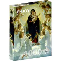 Enjoy William Bouguereau: The Virgin With Angels 1000p palapeli