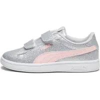 Puma Smash 3.0 Glitz Glam V Ps - Silver - 29