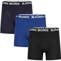 Björn Borg Bamboo Cotton Blend Boxer 3P, Miesten alushousut