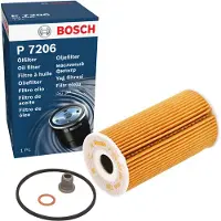 Bosch F026407206 Öljynsuodatin – Suodatinpatruuna, Korkeus 124 mm, Ulk - Jeep - Wrangler. Chrysler - Grand. Lancia - Voyager