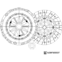 Blue Print Kytkinpaketti ADBP300037