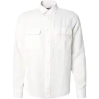 Replay Regular Linen Shirt - White - M