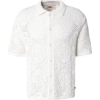Levi's Sweater Camp Shirt Pointelle C - Cream - L