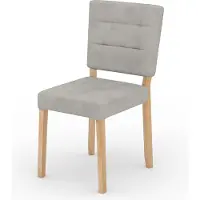ADRK Furniture Tuoli Furniture 80 Rodos, harmaa