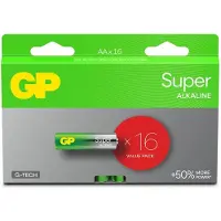 GP Battery Super Alkaline AA/LR6 16-pack