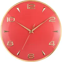 Karlsson seinäkello Sienna Glow red ochre KA6017RD