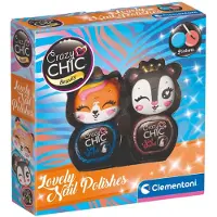 Clementoni Crazy Chic - Lovely Animals Nail Polish - Blue & Red (18843)