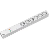 Bachmann Surge power strip 6 sockets 2 m white (333.402)