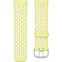 Fitbit Versa 3/4 & Sense/2 Glow Up/Frost Valkoinen Large