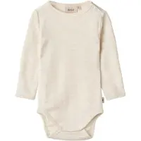 Wheat Wool Body L/S Lucca - White - 92