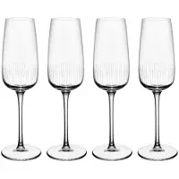Villeroy & Boch - Afina Samppanjalasi 12 cl 4 kpl Kirkas