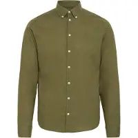 Casual Friday Cfanton Bd Ls Linen Mix - Khaki green - S