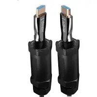 Lindy 38527, 10 m, HDMI-tyyppi A (vakio), HDMI-tyyppi A (vakio), 48 Gbit/s, Musta