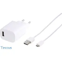 Teccus Pikalaturi + USB-C kaapeli