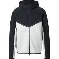 Nike Huppari Tech Fleece Fz Tuulitakki - Musta/harmaa, koko Medium