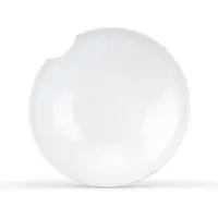 Tepe FIFTYEIGHT PRODUCTS TASSEN Pienet syv t posliinilautaset purentaj ljell , 7,1 tuumaa, valkoiset (2 lautasen setti)