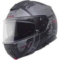 Schuberth C5 Globe Avattavat Kypärät Matta/Musta unisex, size 61