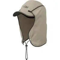 Outdoor Research Unisex Sun Runner Cap Khaki Lippikset S