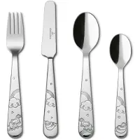 Villeroy & Boch Elephant lasten aterimet, 4 osaa, ruostumaton teräs