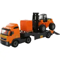 Toymax Volvo Lastbil med Gaffeltruck 750x230x345mm
