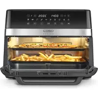 Caso Gruzdintuvė Air Fryer | DuoChef | Teho 2200 W | Tilavuus 14 L | Juodas
