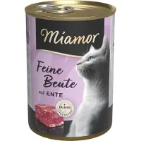 Miamor 12x400g Feine Beute ankka kissan märkäruoka