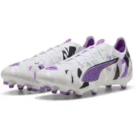 Puma Ultra 5 Match Fg/ag Forever - Valkoinen/puhdas Magenta/harmaa/musta Limited Edition, koko 44