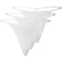 ICANIWILL Invisible Tanga Thong White