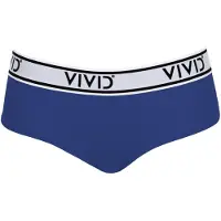 Vivid Bikinihousut sininen / valkoinen