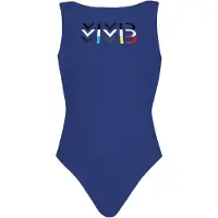 Vivid Uimapuku tummansininen / musta / valkoinen
