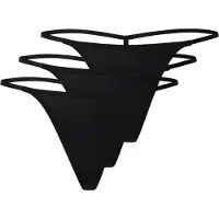 ICANIWILL Invisible Tanga Thong Black