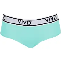 Vivid Bikinihousut vesi / vaaleanharmaa / musta