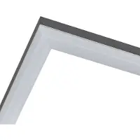 LINDBY LED-ulkokattolamppu Finian, 64 cm x 21 cm, CCT himmennettävä Finian ,, Musta, Synteettinen materiaali, Moderni