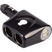 Talamex Kaksoispistorasia + 2 Usb:tä 12v